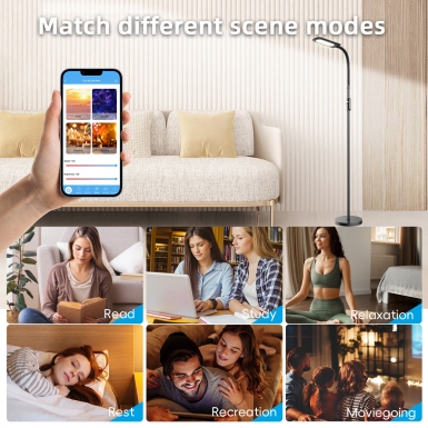 LED室内灯 - HCP073 沙发落地灯